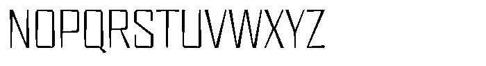 FX Wadag Extra Light Font UPPERCASE