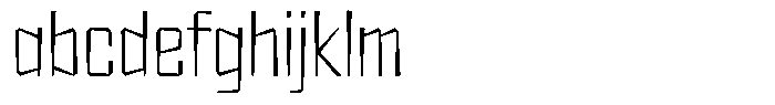 FX Wadag Extra Light FONT