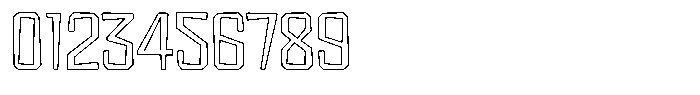 FX Wadag Light Outline Font OTHER CHARS