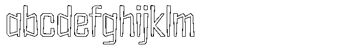 FX Wadag Light Outline FONT