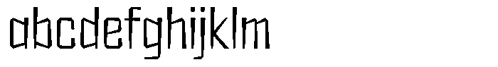 FX Wadag Light FONT