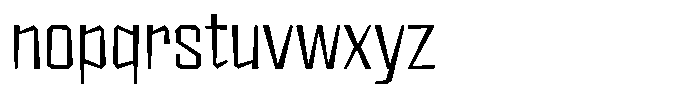 FX Wadag Light Font LOWERCASE