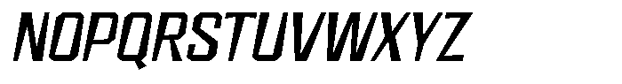 FX Wadag Medium Italic Font UPPERCASE