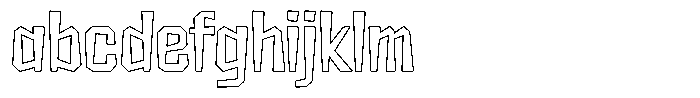FX Wadag Medium Outline FONT
