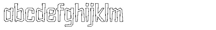 FX Wadag Outline FONT