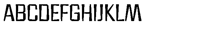 FX Wadag Regular Font UPPERCASE