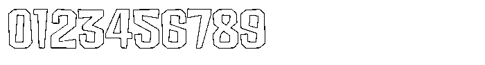 FX Wadag Semi Bold Outline Font OTHER CHARS