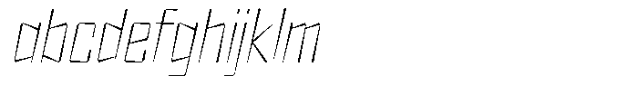 FX Wadag Thin Italic FONT
