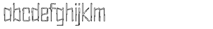 FX Wadag Thin Outline FONT
