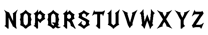 Fynlor Regular Font UPPERCASE