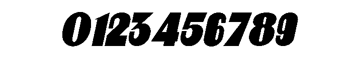 Fyntra Extra Black Italic Font OTHER CHARS