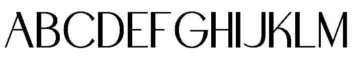 Fyora Regular Font UPPERCASE