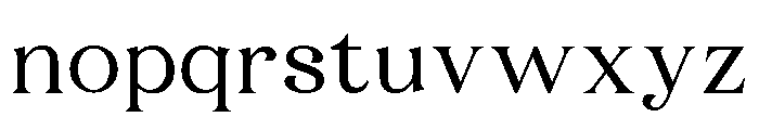 Fyorin Regular Font LOWERCASE