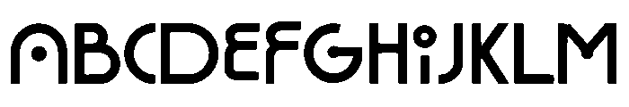 Fystrova Font UPPERCASE