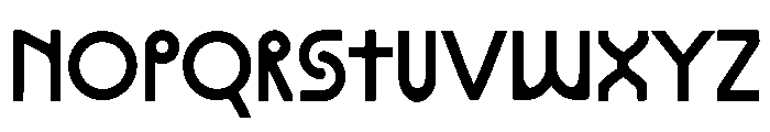 Fystrova Font UPPERCASE