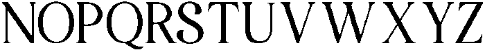 Fyorin Regular otf (400) Font UPPERCASE