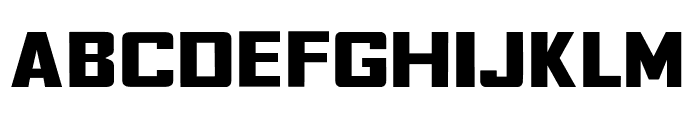 Fyodor Bold Expanded Font LOWERCASE