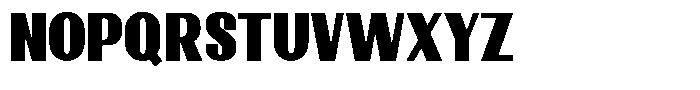 Fyntra Black Font UPPERCASE