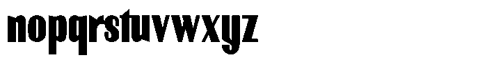 Fyntra Bold Font LOWERCASE