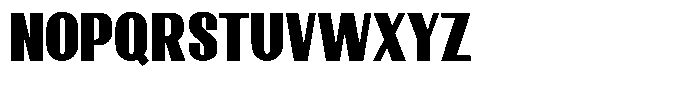Fyntra Extra Bold Font UPPERCASE