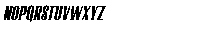 Fyntra Medium Italic Font UPPERCASE