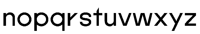 Fyl Regular Font LOWERCASE