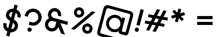 Fyl Rotated Font OTHER CHARS