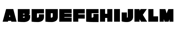 FZGonta-kana Font UPPERCASE