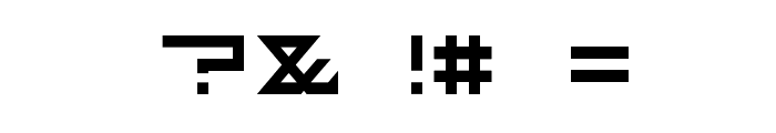 FZeroGXMenuFont-Regular Font OTHER CHARS