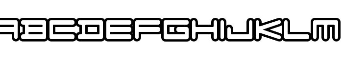 FZeroGXVenueFontOutlines-Reg Font UPPERCASE