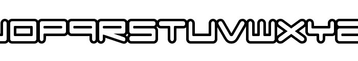 FZeroGXVenueFontOutlines-Reg Font UPPERCASE