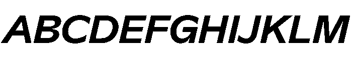 G2 TGR BoldItalic Font UPPERCASE
