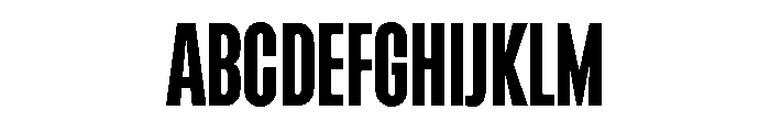 G2Airdancer Compressed Font UPPERCASE