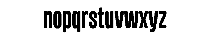 G2Airdancer CompressedRound Font LOWERCASE