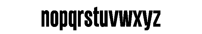 G2Airdancer Compressed Font LOWERCASE