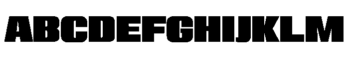 G2Airdancer Expanded Font UPPERCASE