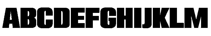 G2Airdancer Extended Font UPPERCASE