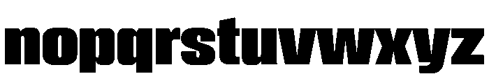 G2Airdancer Extended Font LOWERCASE