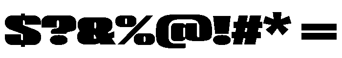 G2Airdancer UltraExpanded Font OTHER CHARS