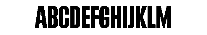 G2AirdancerCondesed Regular Font UPPERCASE