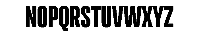 G2AirdancerCondesed Regular Font UPPERCASE