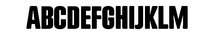 G2AirdancerNormal SemiRound Font UPPERCASE