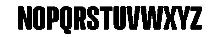 G2AirdancerNormal SemiRound Font UPPERCASE