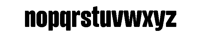 G2AirdancerNormal SemiRound Font LOWERCASE