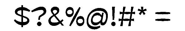 G2Ciao SharpSharp Font OTHER CHARS