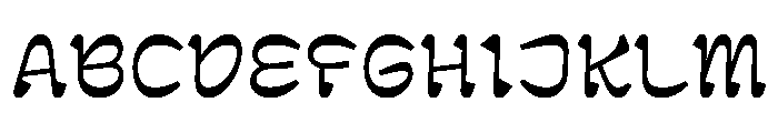 G2Ciao SharpSharp Font UPPERCASE