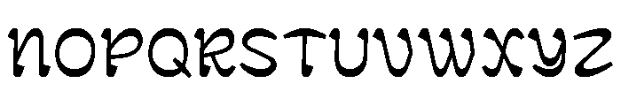G2Ciao SharpSharp Font UPPERCASE