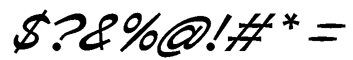 G2Ciao SharpSharpSwift Font OTHER CHARS