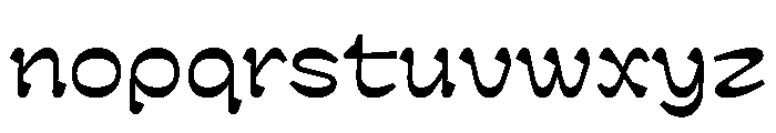 G2Ciao SharpSharp Font LOWERCASE
