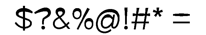 G2Ciao SharpSilent Font OTHER CHARS